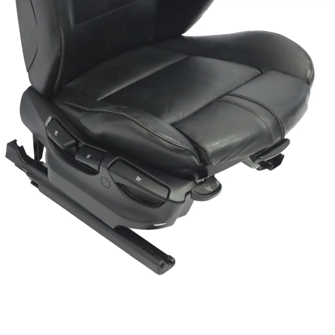 BMW X3 E83 Fotel Sport Lewy Przód Przedni Skóra Nevada Czarny - SKU 3454327-4 - Numer Części 3454327