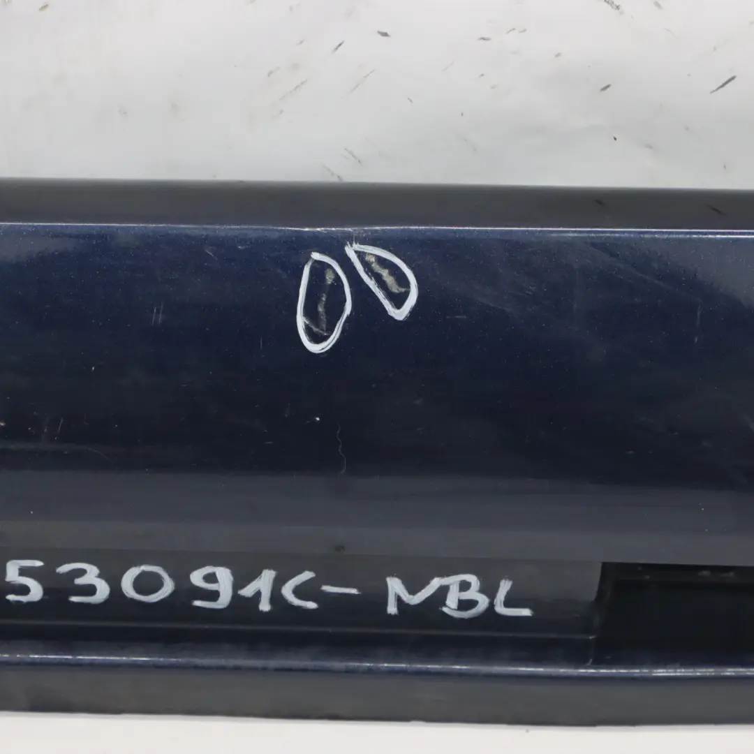 Volkswagen Passat B7 Seitenschweller Links Türschwellerabdeckung Nachtblau H5X - SKU 3AA853091C-NBL - Teilenummer 3AA853091C