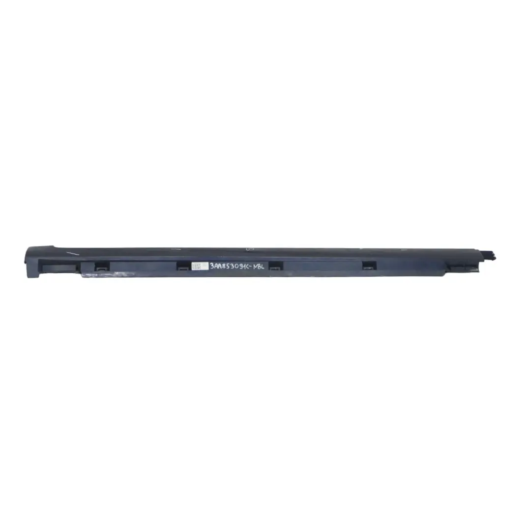 Volkswagen VW Passat B7 Side Skirt Left N/S Door Sill Cover Panel Night Blue H5X - SKU 3AA853091C-NBL - Part number 3AA853091C
