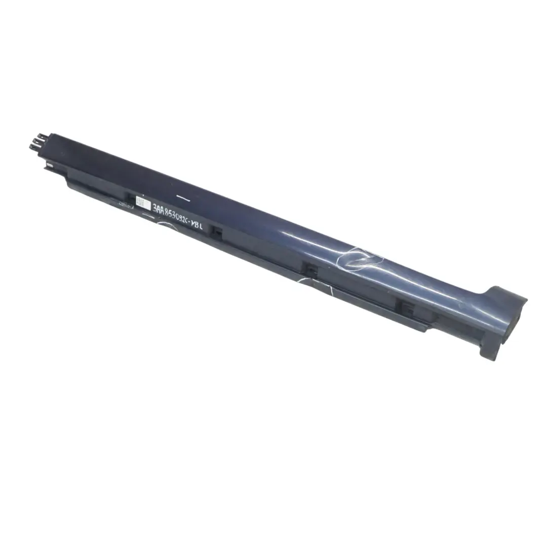 Side Skirt Right O/S Door Sill Cover Night Blue H5X to Volkswagen VW Passat B7 with Part number 3AA853092C Volkswagen VW Passat B7 Side Skirt Right O/S Door Sill Cover Night Blue H5X - SKU 3AA853092C-NBL - Part number 3AA853092C
