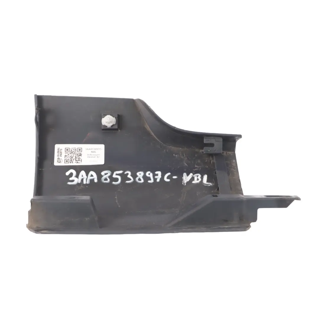 VW Passat B7 Side Skirt Support Rear Left N/S Mount Bracket Guide Night Blue H5X - SKU 3AA853897C-NBL - Part number 3AA853897C