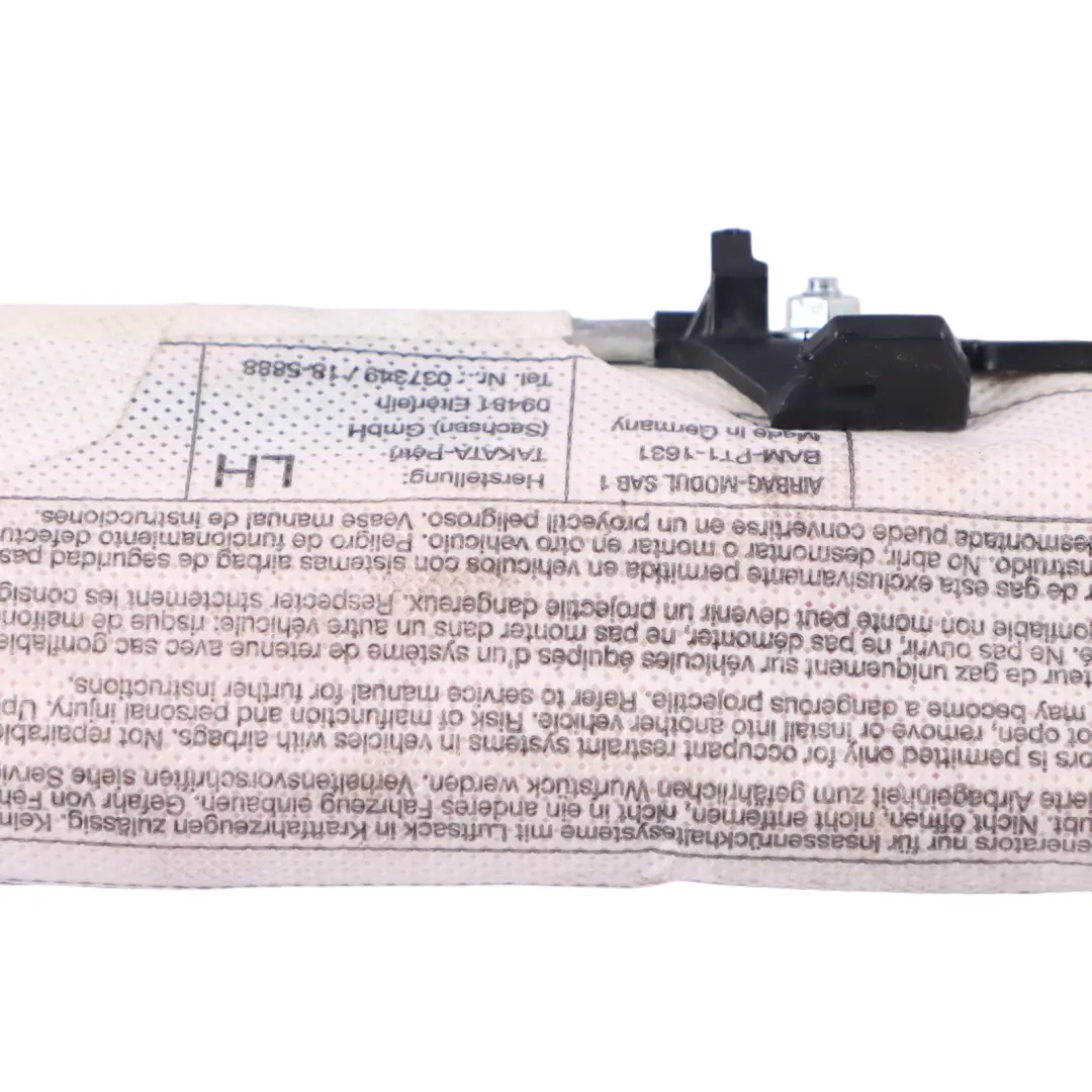 Volkswagen VW Passat B7 Módulo de Aire Asiento Delantero Izquierdo SRS - SKU 3AA880241 - Número de pieza 3AA880241