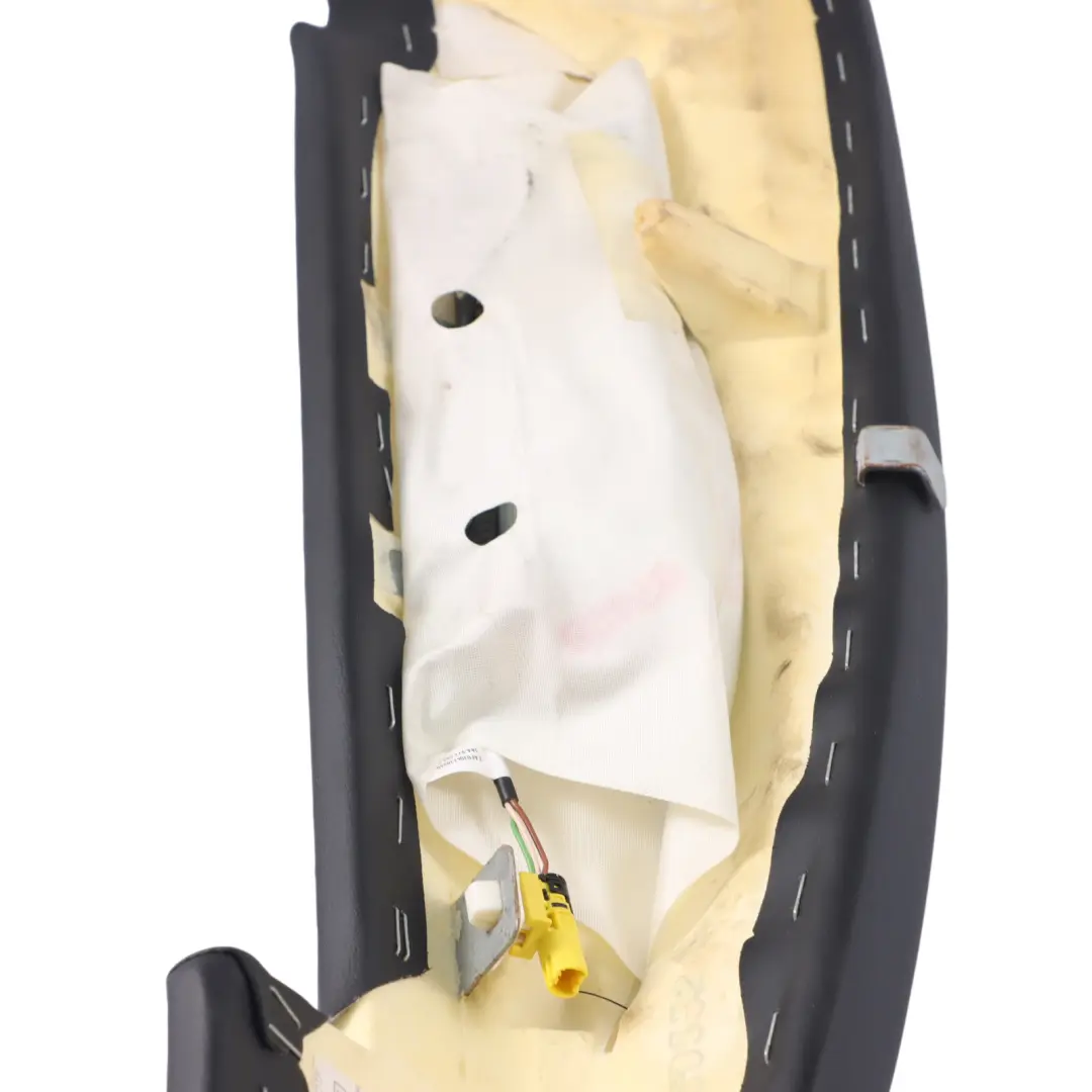 VW Passat B7 Rear Seat Finisher Left N/S Bench Side Lateral Black Leather - SKU 3AA885701 - Part number 3AA885701