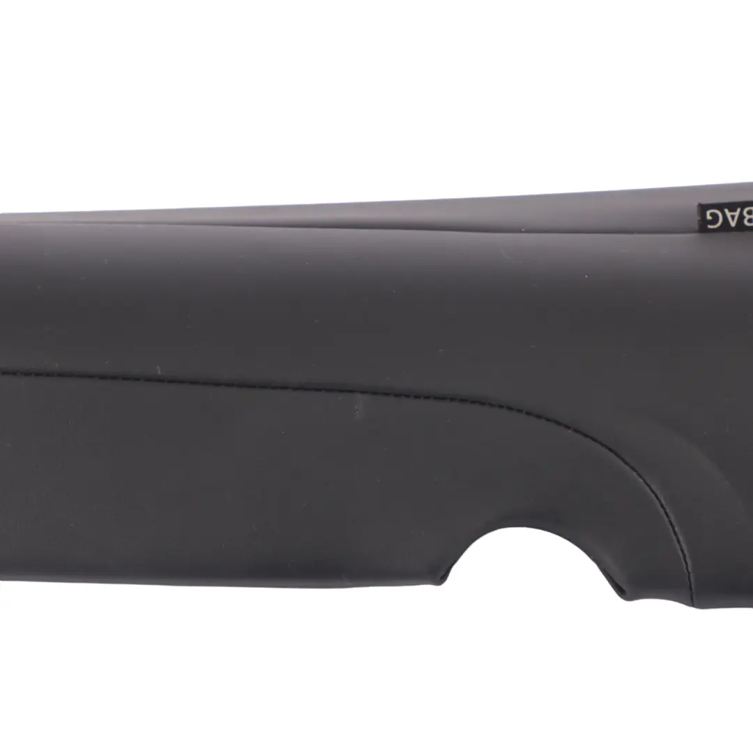 VW Passat B7 Rear Seat Finisher Left N/S Bench Side Lateral Black Leather - SKU 3AA885701 - Part number 3AA885701