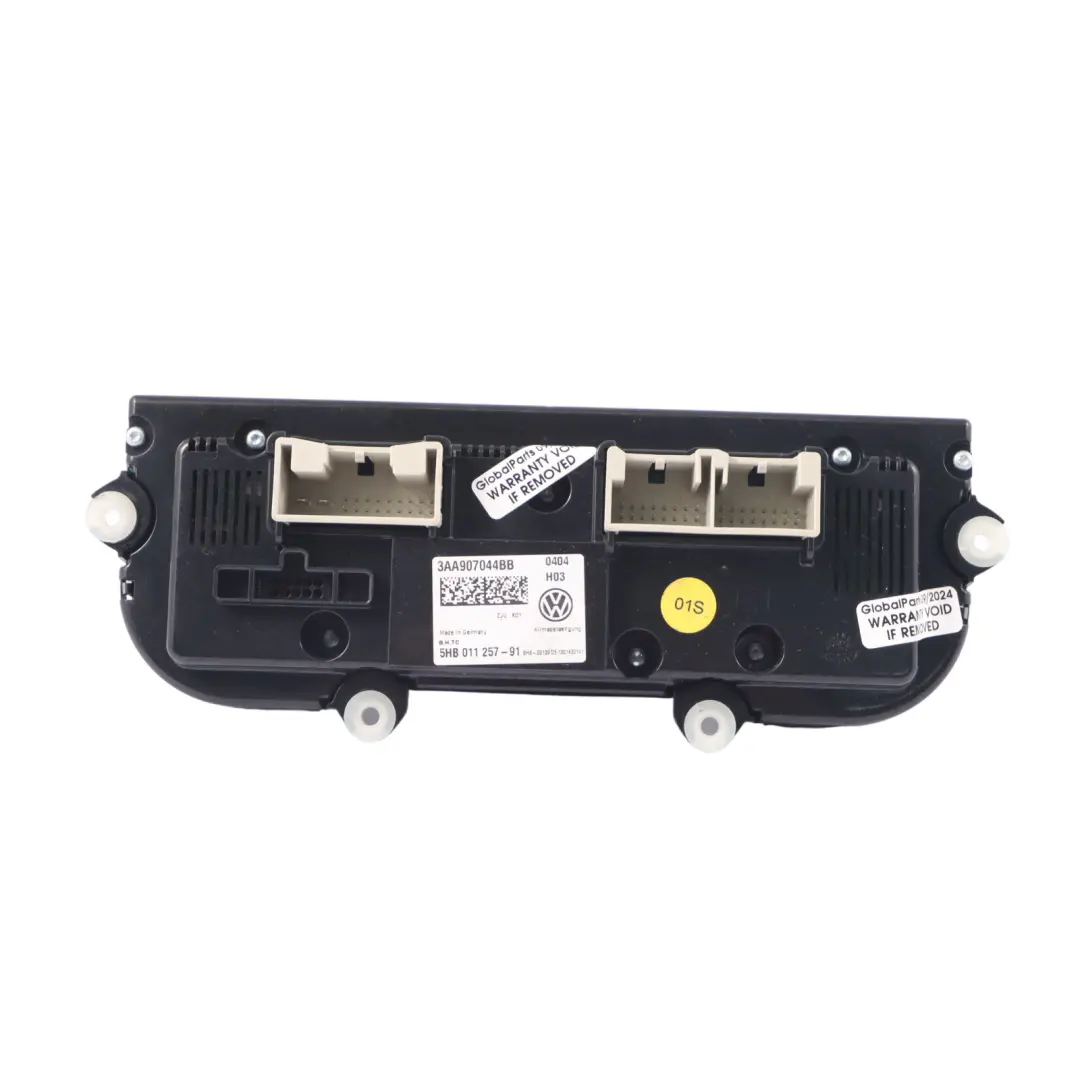 Volkswagen Passat B7 Panel de Aire Acondicionado Interruptor Control - SKU 3AA907044BB - Número de pieza 3AA907044BB