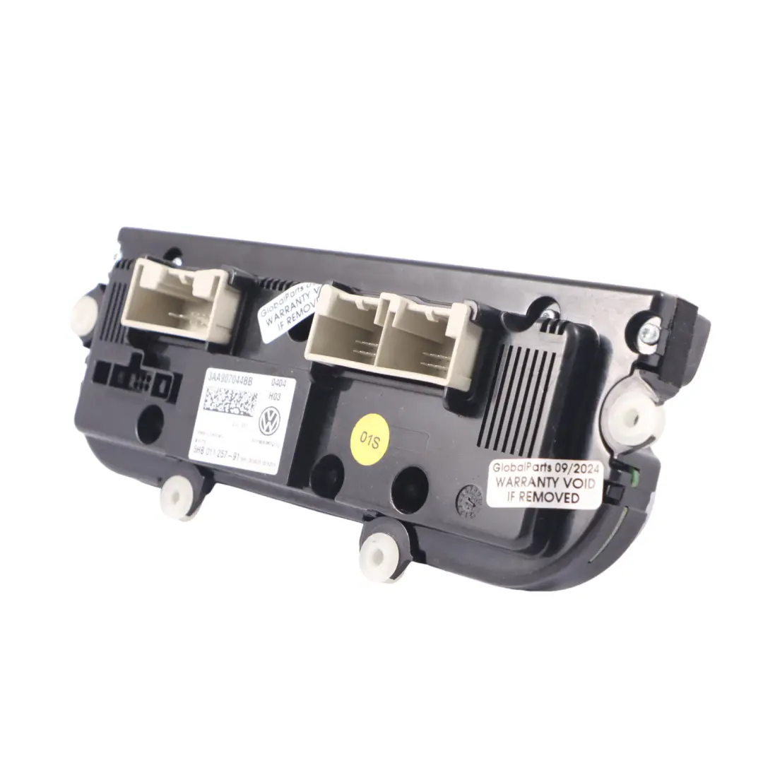 Volkswagen Passat B7 Panel de Aire Acondicionado Interruptor Control - SKU 3AA907044BB - Número de pieza 3AA907044BB