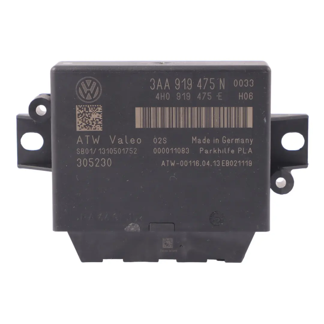 PDC Module d'Aide Parking Unité de Contrôle pour Volkswagen Passat B7 à propos du numéro de pièce 3AA919475N Volkswagen Passat B7 PDC Module d'Aide Parking Unité de Contrôle - SKU 3AA919475N - Numéro de pièce 3AA919475N