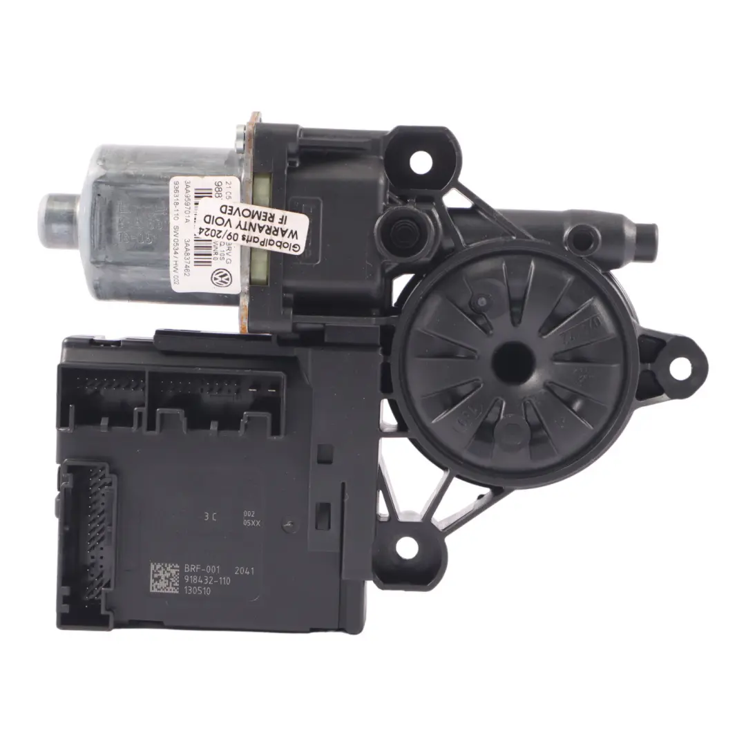 Volkswagen Passat B7 Front Window Lifter Right O/S Regulator Motor - SKU 3AA959701A - Part number 3AA959701A