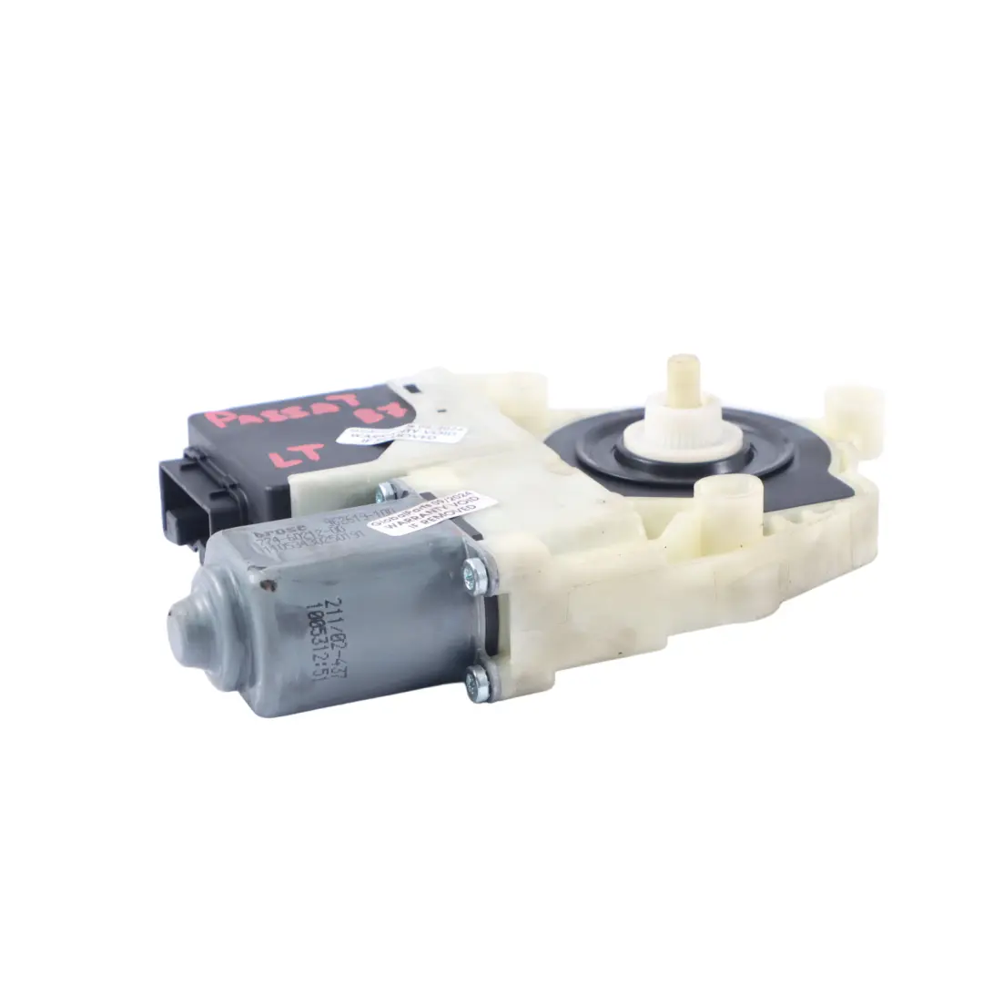 Window Lifter Regulator Motor Rear Left N/S to Volkswagen Passat B7 with Part number 3AA959703B Volkswagen Passat B7 Window Lifter Regulator Motor Rear Left N/S - SKU 3AA959703B - Part number 3AA959703B