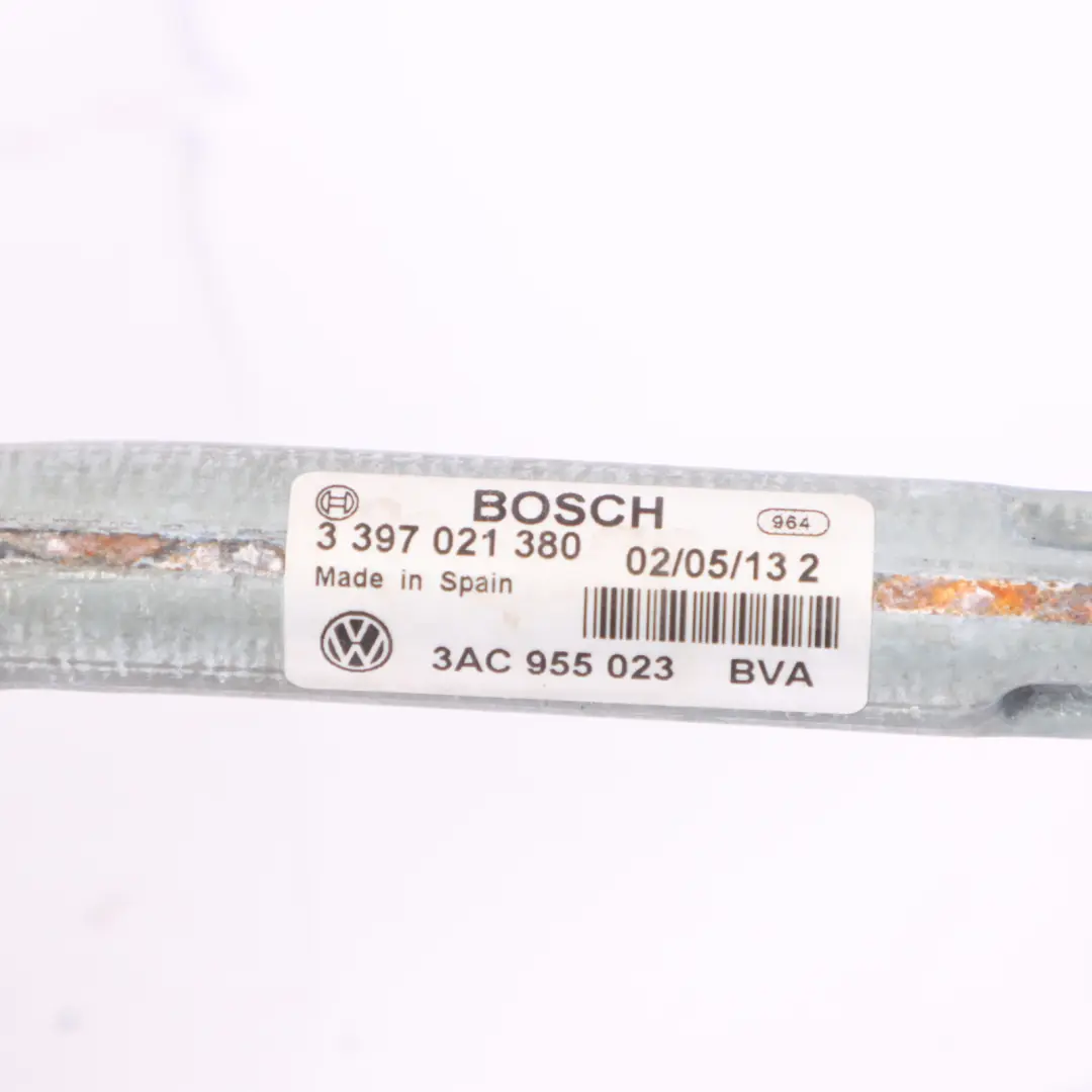 Mecanismo Unión Motor Limpiaparabrisas Delantero para Volkswagen Passat B7 con número de pieza 3AC955023 Volkswagen Passat B7 Mecanismo Unión Motor Limpiaparabrisas Delantero - SKU 3AC955023 - Número de pieza 3AC955023