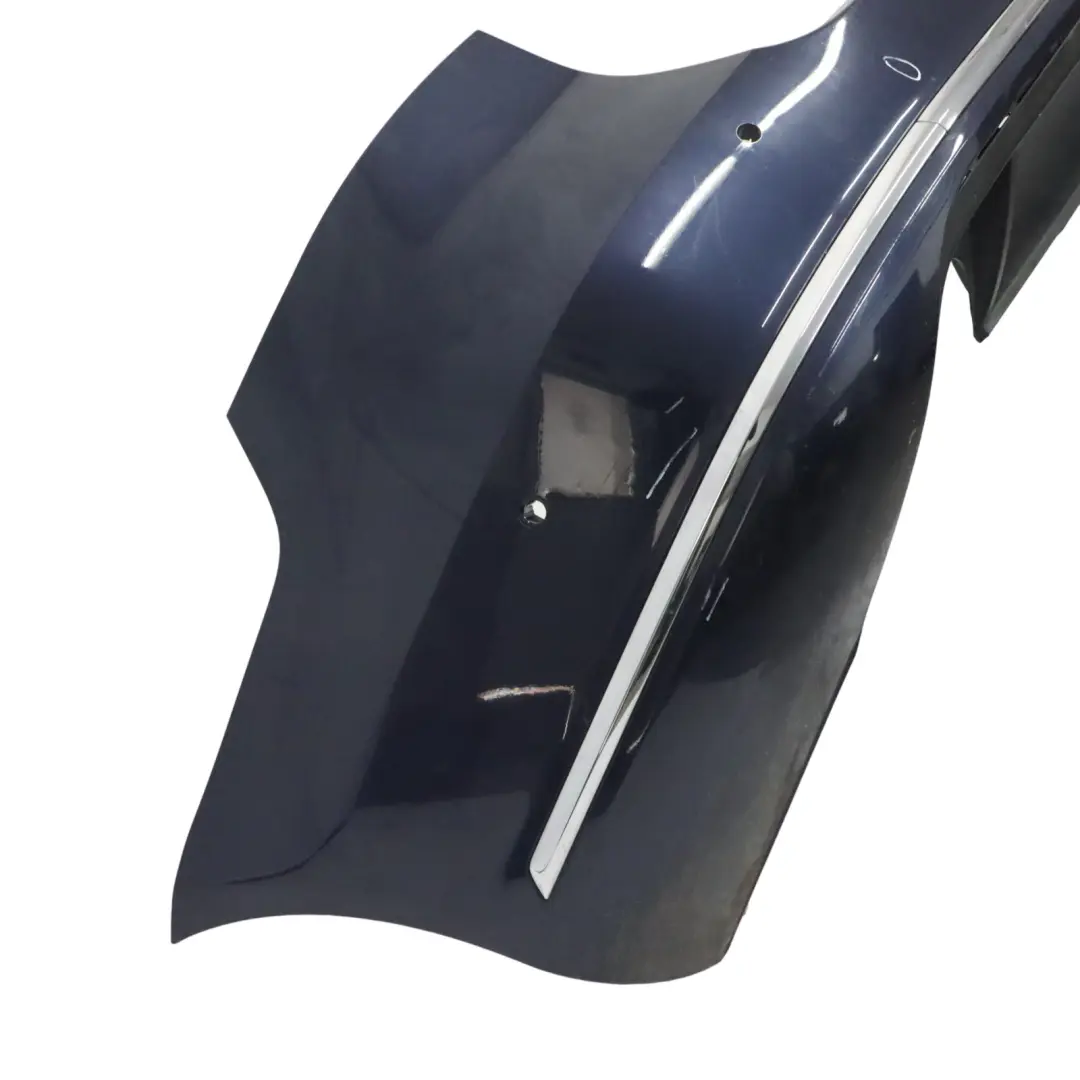 Volkswagen VW Passat B7 Variant Bumper Rear Trim Panel Night Blue Metallic - H5X - SKU 3AF807417J-NBL - Part number 3AF807417J
