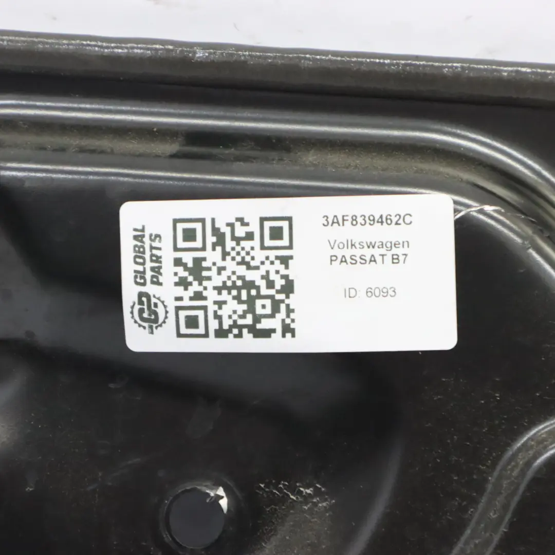 Volkswagen Passat B7 Porta Posteriore Destra Alzacristalli - SKU 3AF839462C - Numero di parte 3AF839462C