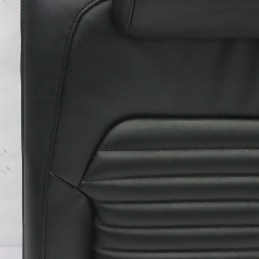 Volkswagen VW Passat B7 Rücksitz Rückenlehne Rechts Sitzbezug Schwarz Leder - SKU 3AF885806 - Teilenummer 3AF885806