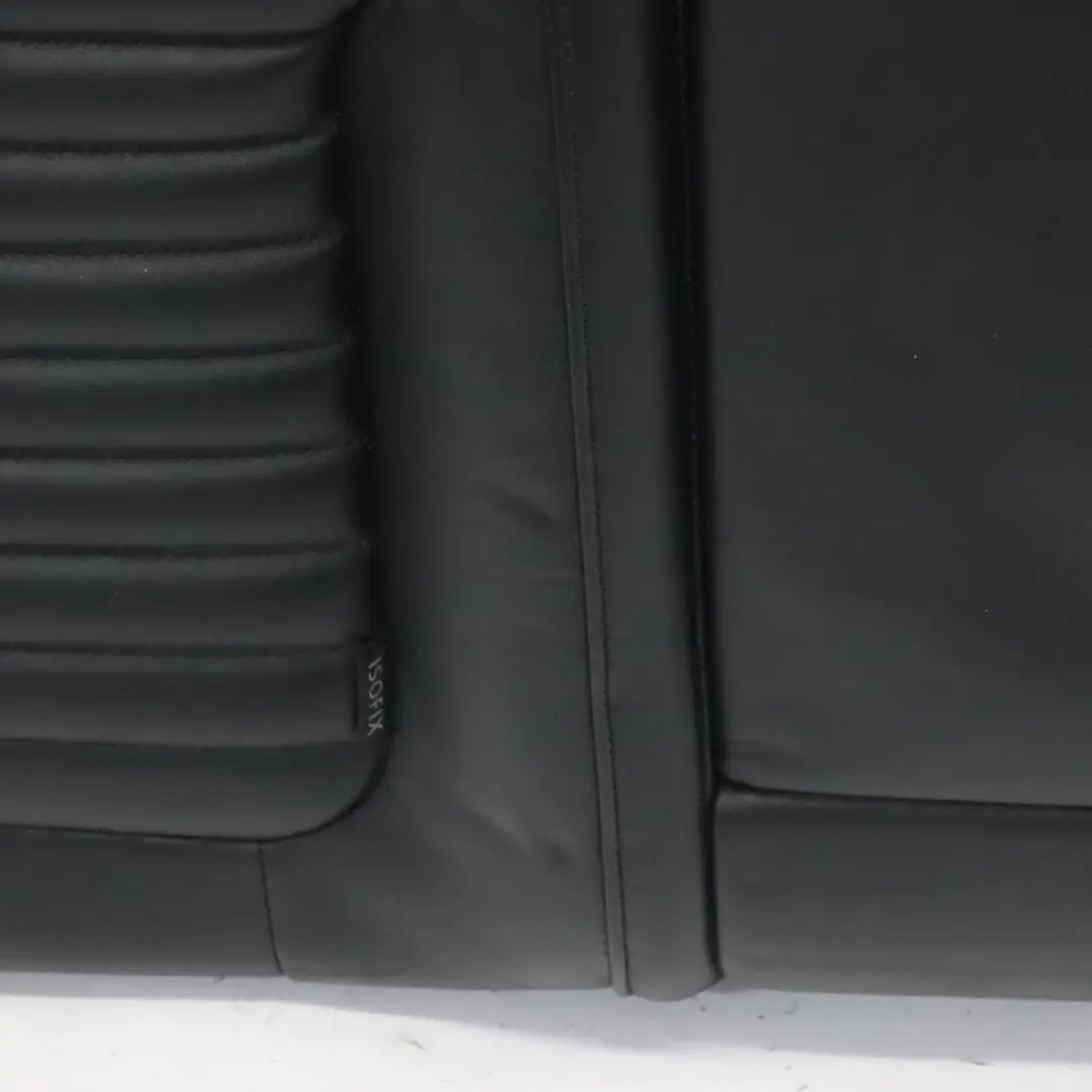 Volkswagen VW Passat B7 Rücksitz Rückenlehne Rechts Sitzbezug Schwarz Leder - SKU 3AF885806 - Teilenummer 3AF885806