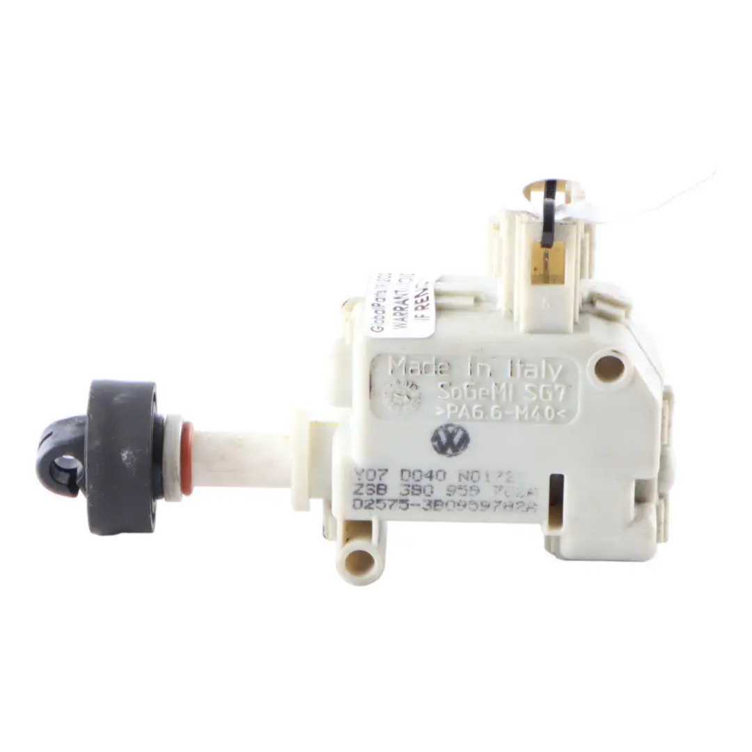 Audi A6 C6 FL Motore attuatore rilascio sportello carburante - SKU 3B0959782A - Numero di parte 3B0959782A