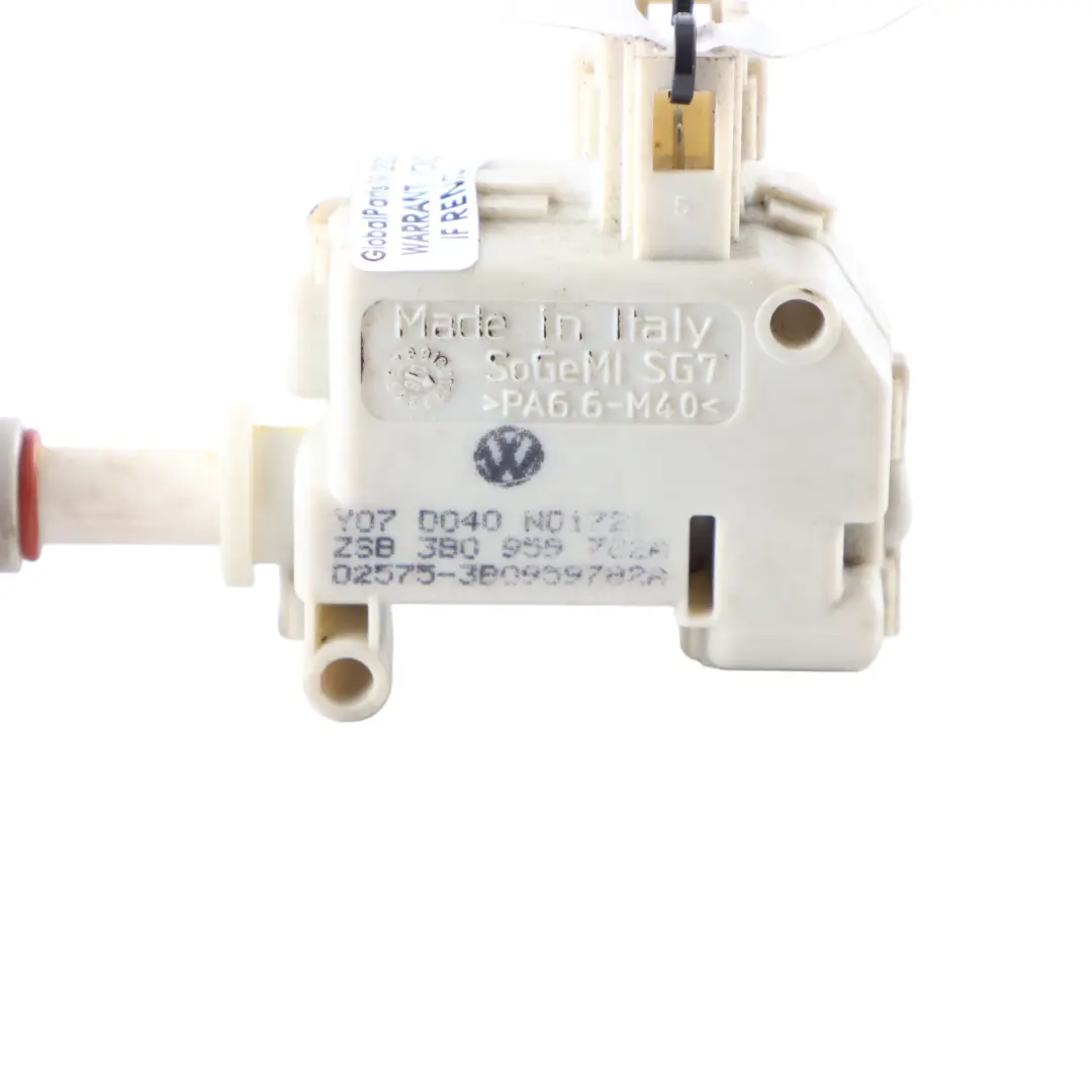 Actuador de la válvula de combustible para Audi A6 C6 FL con número de pieza 3B0959782A Audi A6 C6 FL Actuador de la válvula de combustible - SKU 3B0959782A - Número de pieza 3B0959782A