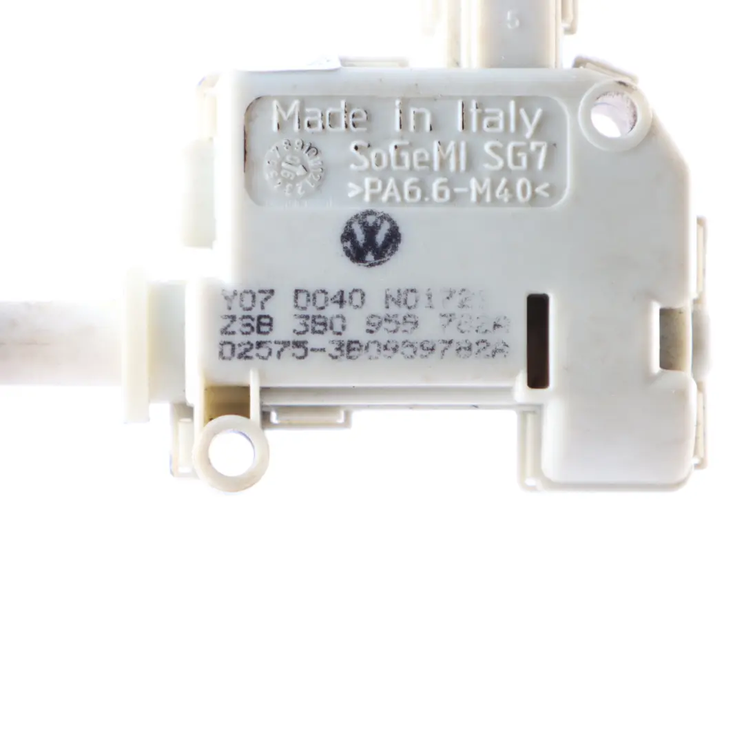 Actuador de la válvula de combustible para Audi A6 C6 FL con número de pieza 3B0959782A Audi A6 C6 FL Actuador de la válvula de combustible - SKU 3B0959782A - Número de pieza 3B0959782A