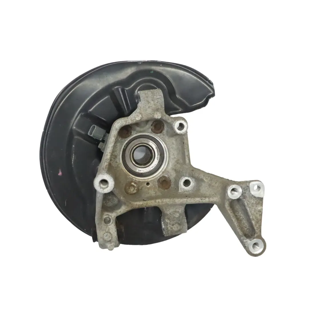 Audi Q3 8U Rueda Trasera Izquierda Soporte Cubo Rueda Placa Disco Freno - SKU 3C0505433G - Número de pieza 3C0505433G