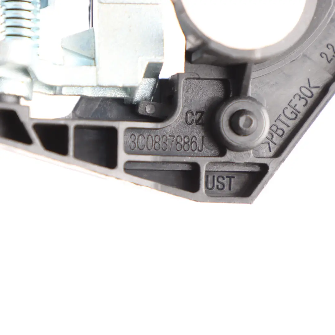 VW Passat B6 Handle Base Carrier Rear Right O/S Door Grab Bracket - SKU 3C0837886J - Part number 3C0837886J