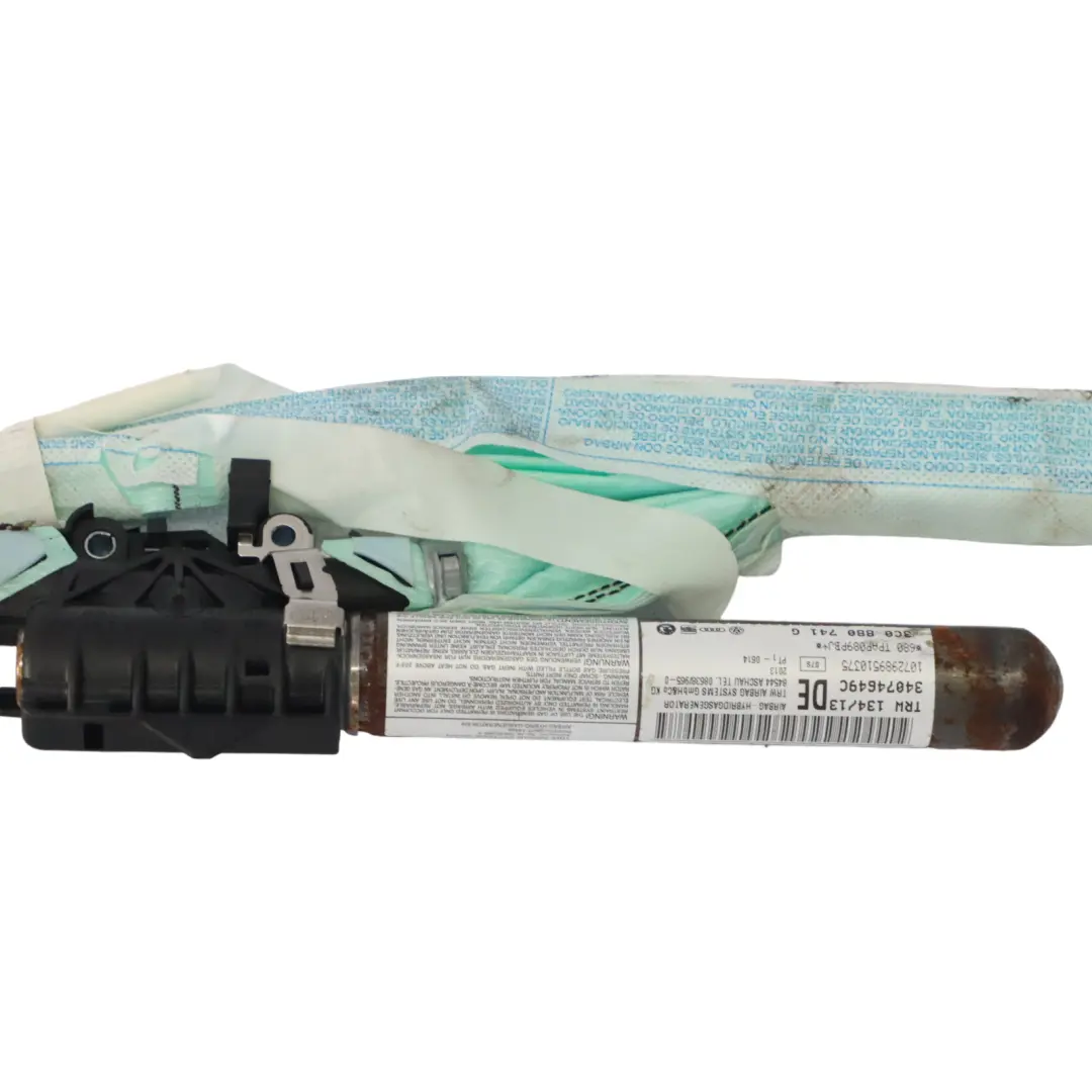 VW Volkswagen Passat B7 Module d'air de Tête Gauche Rideau de Toit - SKU 3C0880741G - Numéro de pièce 3C0880741G