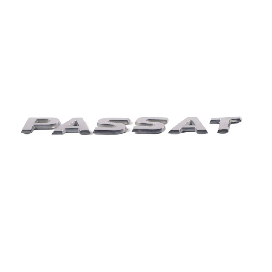 Emblem Lettering Rear Trunk Badge to Volkswagen Passat B7 Tailgate with Part number 3C8853687A Volkswagen Passat B7 Tailgate Emblem Lettering Rear Trunk Badge - SKU 3C8853687A - Part number 3C8853687A