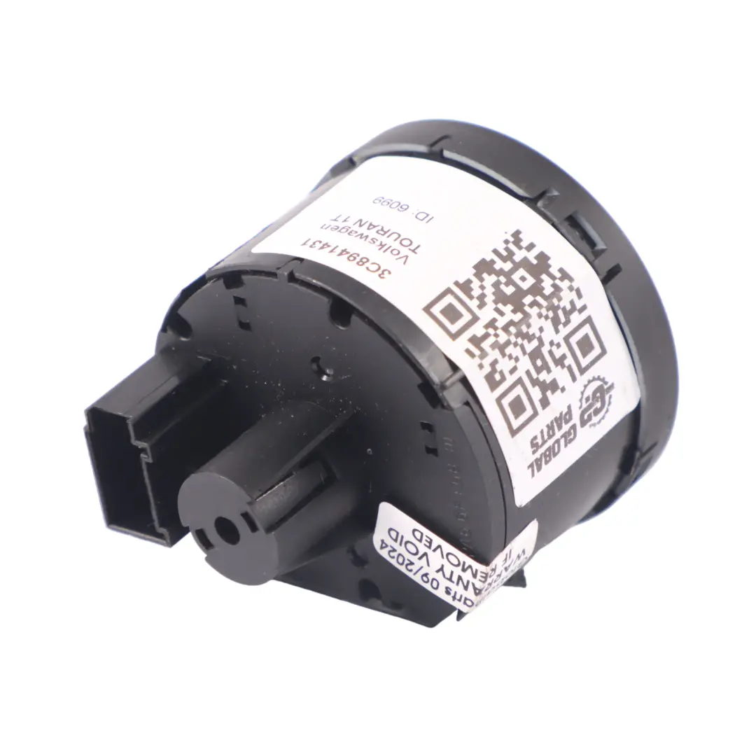 Faro antiniebla Panel control interruptor para Volkswagen Tiguan 5N con número de pieza 3C8941431 Volkswagen Tiguan 5N Faro antiniebla Panel control interruptor - SKU 3C8941431 - Número de pieza 3C8941431