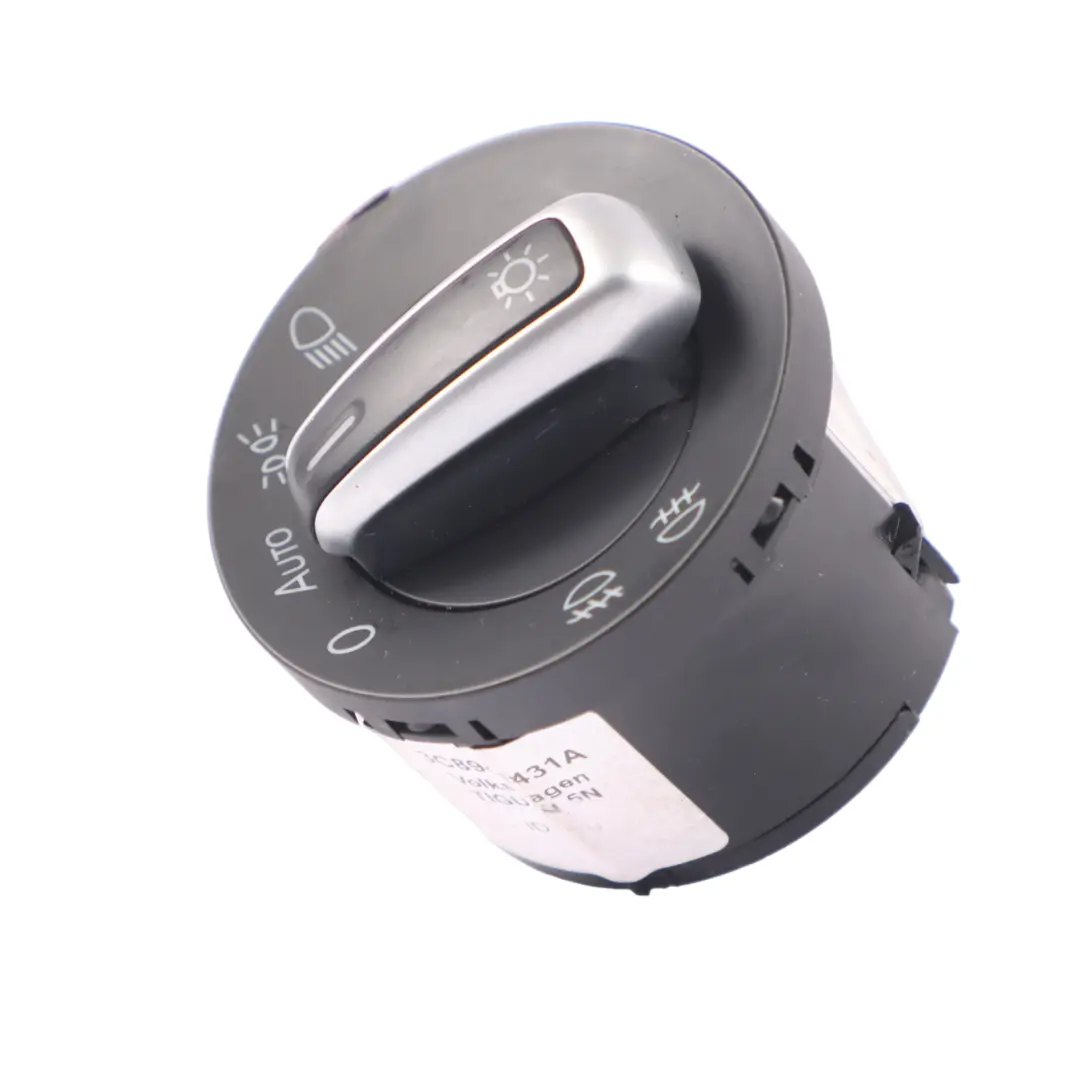 Volkswagen Tiguan 5N Headlight Fog Light Switch Control Panel - SKU 3C8941431A - Part number 3C8941431A