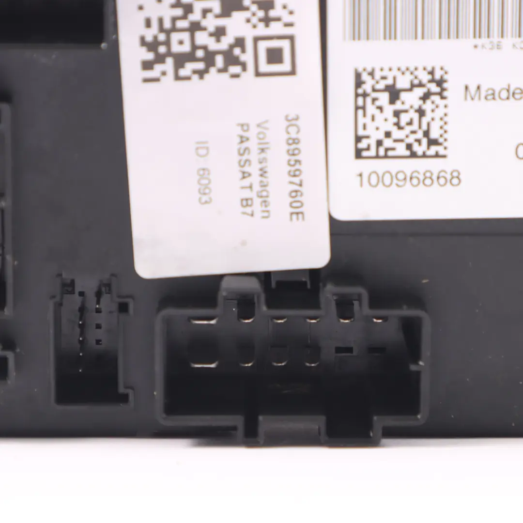 Driver's Seat Control Unit Module ECU Volkswagen VW Passat B7 - SKU 3C8959760E - Part number 3C8959760E
