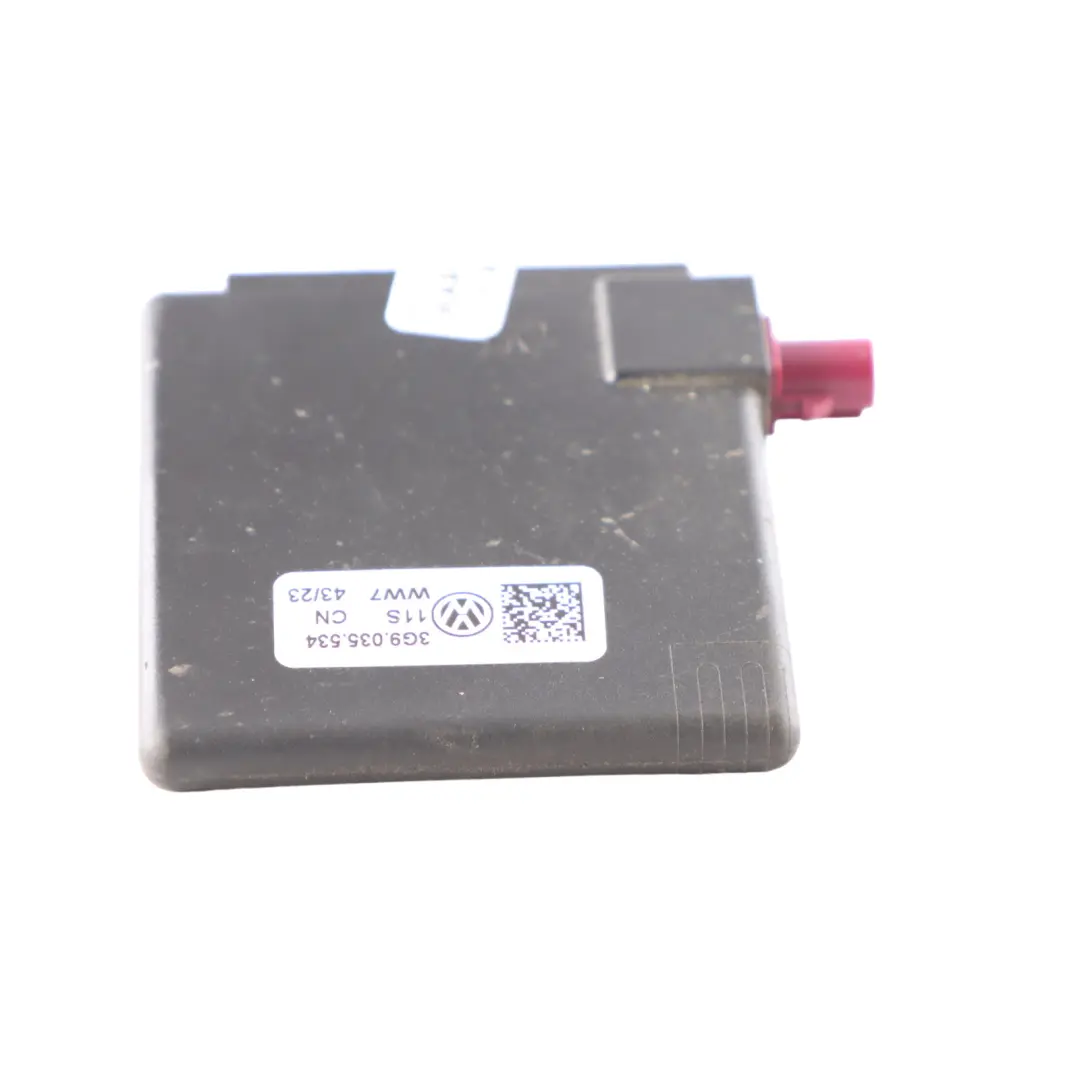 Volkswagen Golf Mk8 GSM Antenna Reciever Modulo Unità controllo - SKU 3G9035534 - Numero di parte 3G9035534