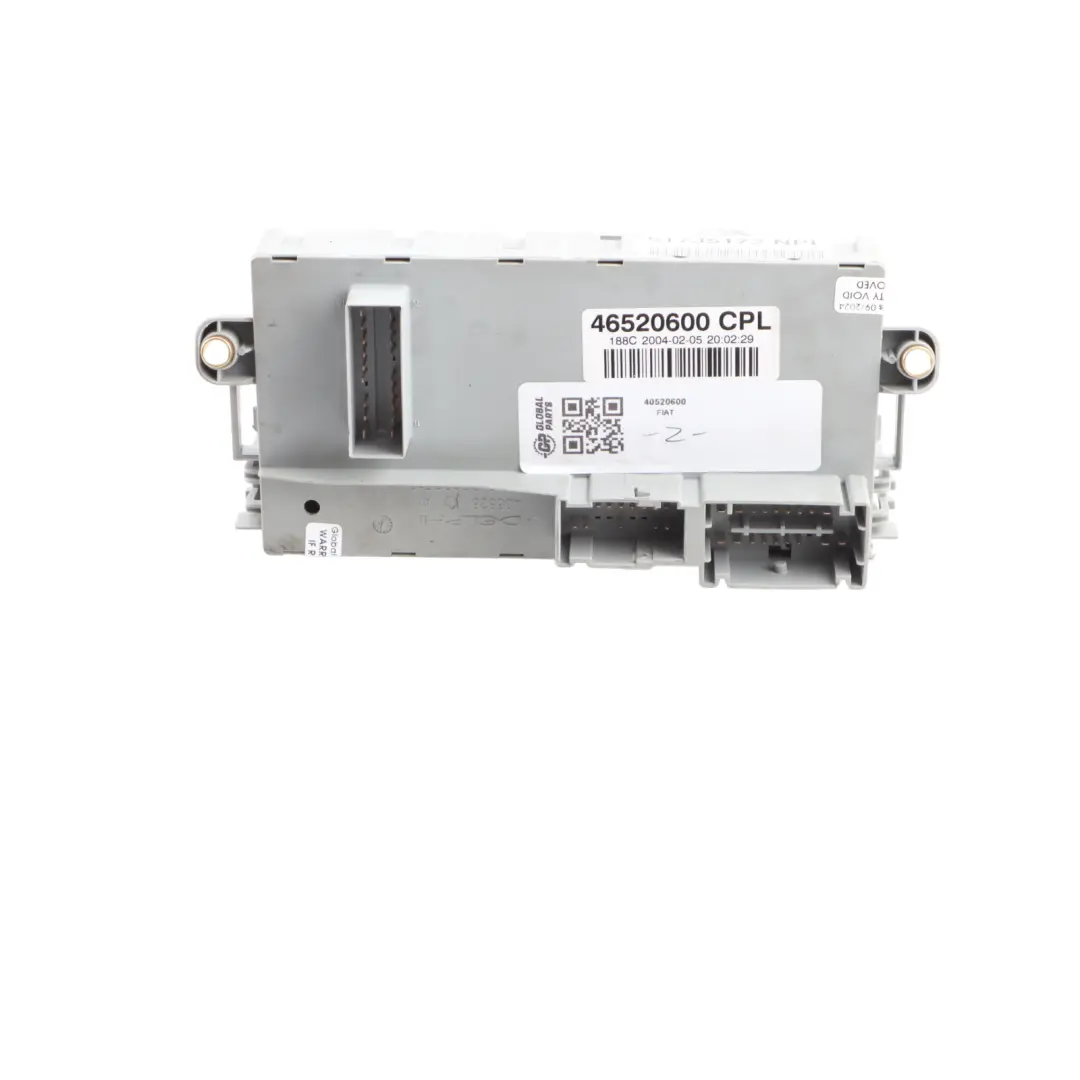 Fuse Relay Box Central Electrical Control Unit Module CPL Fiat Doblo - SKU 46520600 - Part number 40520600