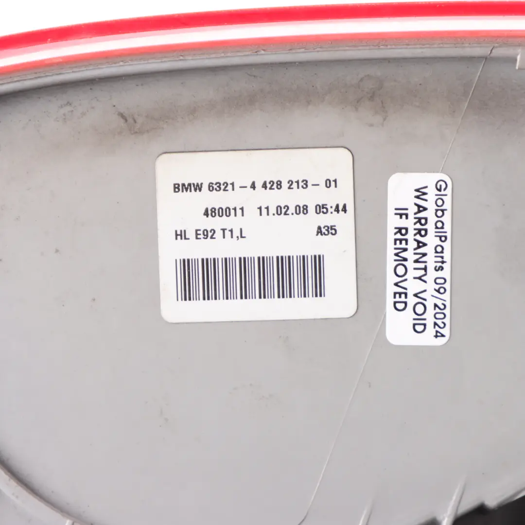 BMW E92 Coupé Rear Light In The Side Panel Left N/S - SKU 4428213-1 - Part number 4428213
