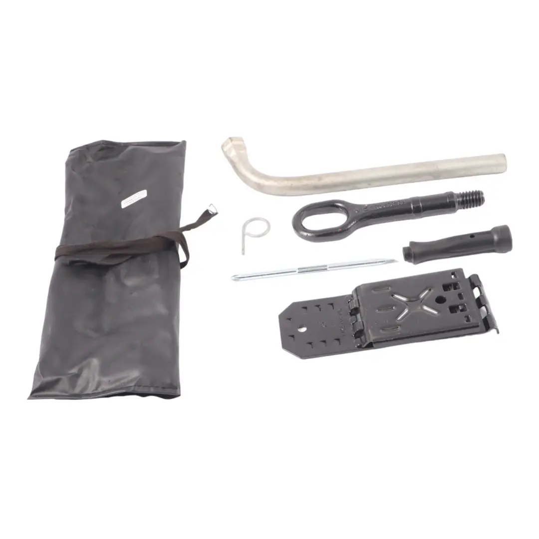 VW Volkswagen Tiguan 5N Trunk Jack Tool Kit Screwdriver Towing Eye - SKU 443012027 - Part number 443012027