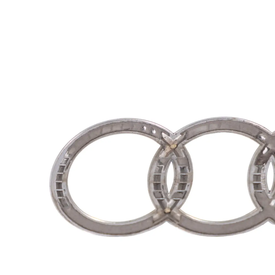 Audi Q7 4L Rear Bootlid Hatch Tailgate Trunk Badge Emblem Logo Chrome - SKU 4E0853742 - Part number 4E0853742
