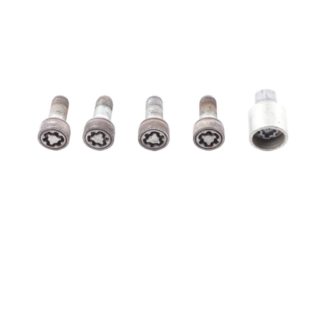 Audi A3 8P Anti Theft Bolt Locks Security Wheel Nut Set Kit - SKU 4F0698139C - Part number 4F0698139C