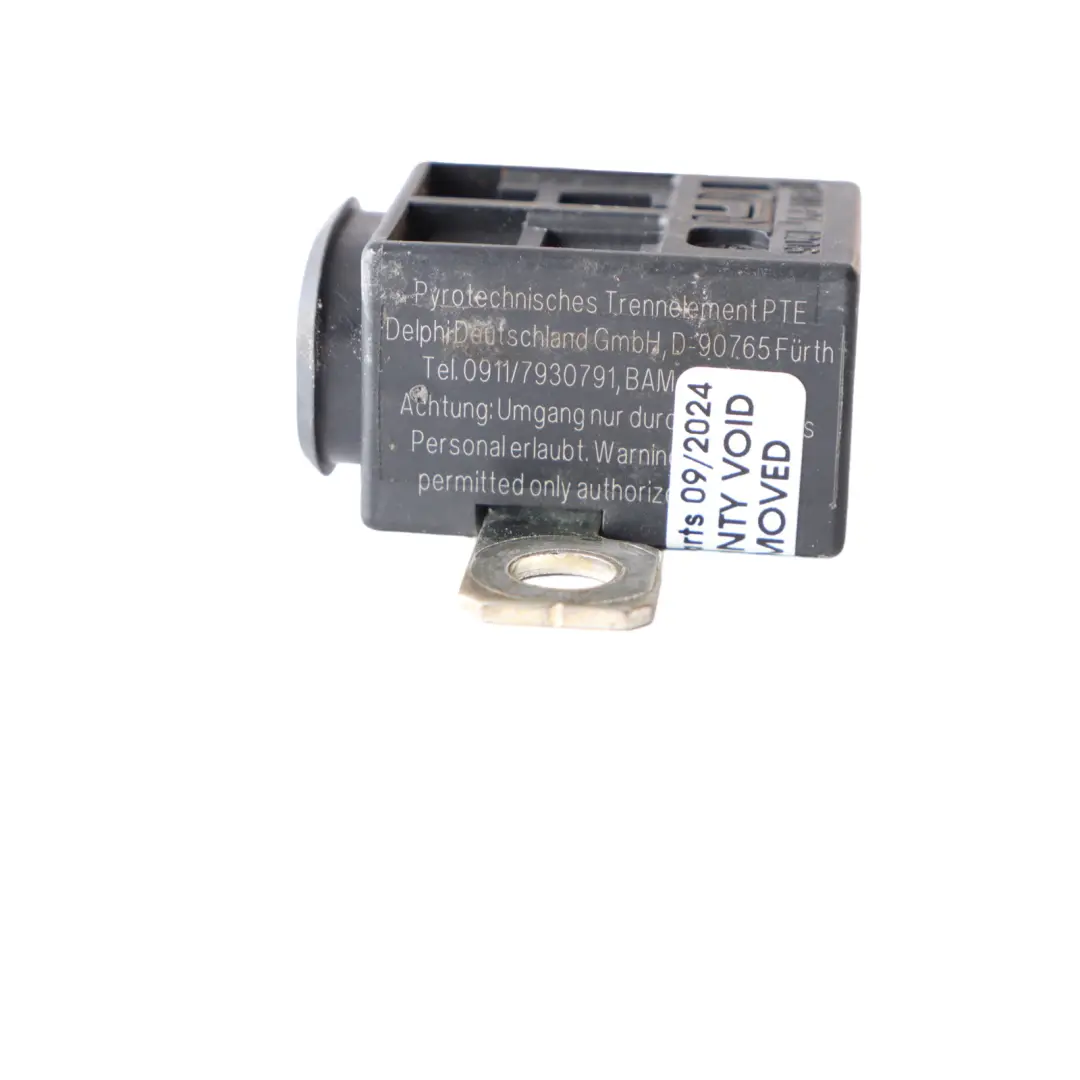 Bezpiecznik Pirotechniczny Akumulatora do Audi A4 A6 A7 A8 Q7 o numerze 4F0915519 Audi A4 A6 A7 A8 Q7 Bezpiecznik Pirotechniczny Akumulatora - SKU 4F0915519 - Numer Części 4F0915519