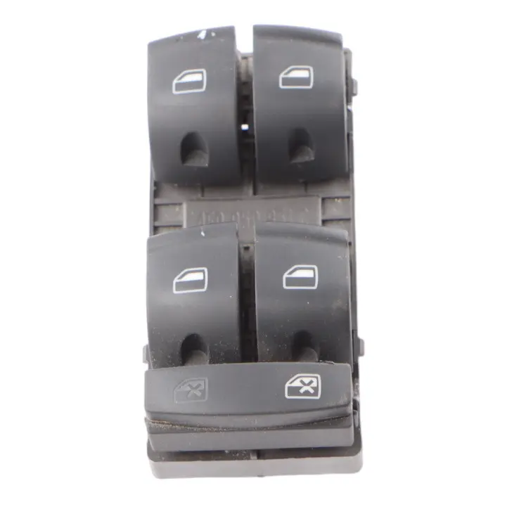 Door Side Driver Window Switch Mirror Control Button to Audi A3 8P with Part number 4F0959851C Audi A3 8P Door Side Driver Window Switch Mirror Control Button - SKU 4F0959851C - Part number 4F0959851C