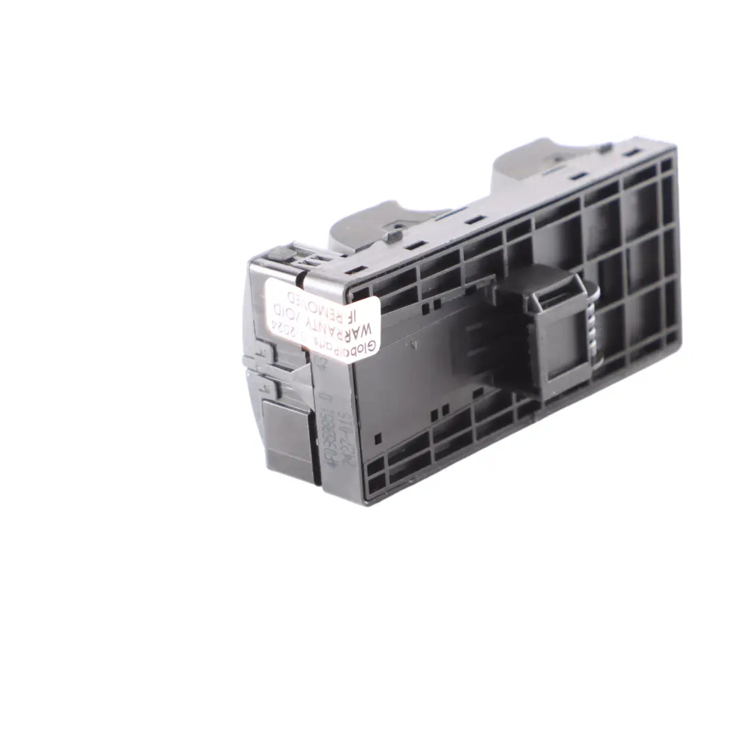 Driver's Door Window Control Switch Panel Button to Audi A6 C6 with Part number 4F0959851D Audi A6 C6 Driver's Door Window Control Switch Panel Button - SKU 4F0959851D - Part number 4F0959851D
