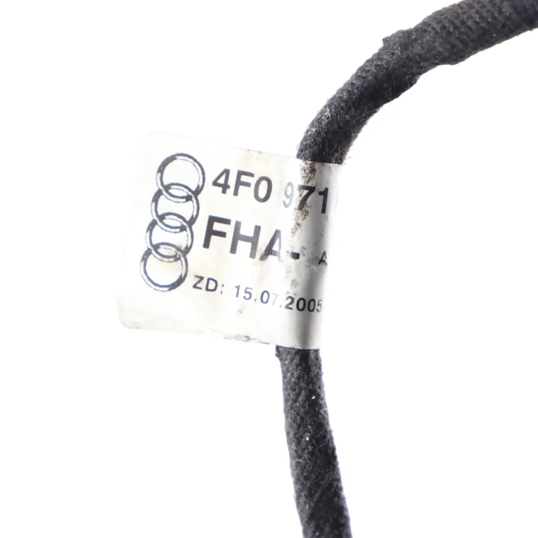 Audi A6 C6 Cableado Ventanilla Puerta Delantera Derecha Lado Exterior - SKU 4F0971687A - Número de pieza 4F0971687A