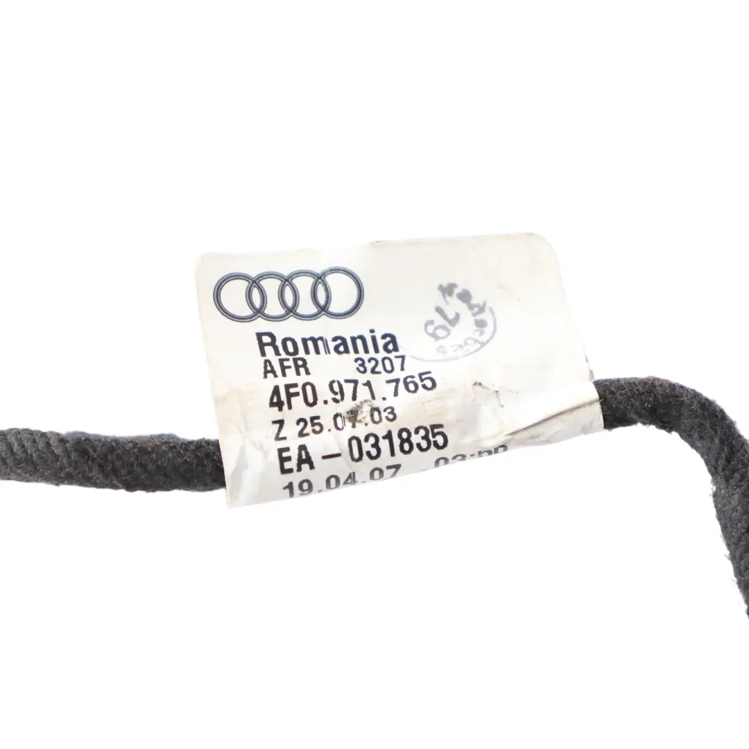 Audi A6 C6 Wing Mirror Adjustment Switch Wiring Loom Cable - SKU 4F0971765 - Part number 4F0971765