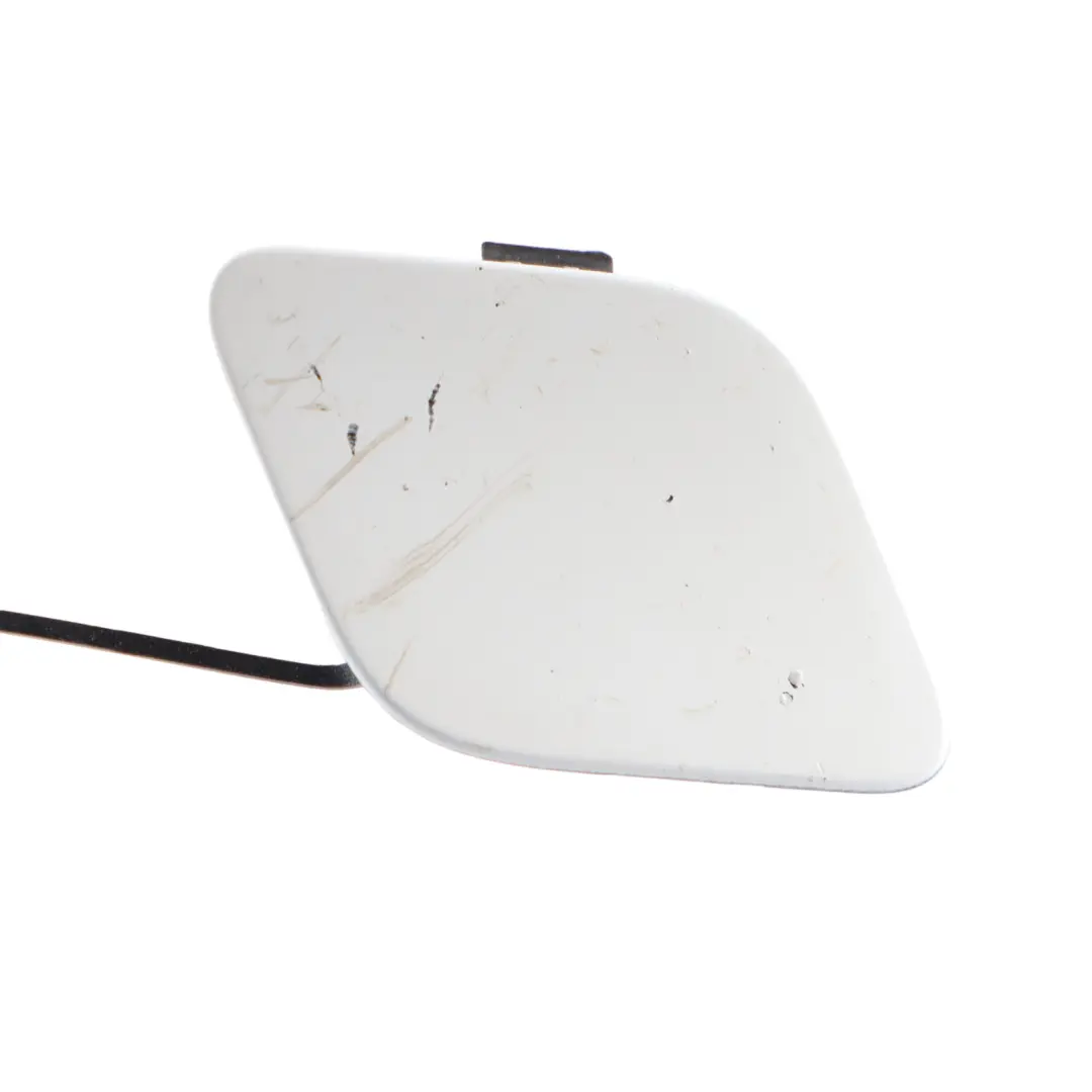 Front Bumper Towing Tow Eye Cover Cap Ibis White - Y9C to Audi A6 C7 with Part number 4G0807241A Audi A6 C7 Front Bumper Towing Tow Eye Cover Cap Ibis White - Y9C - SKU 4G0807241A-IWH - Part number 4G0807241A