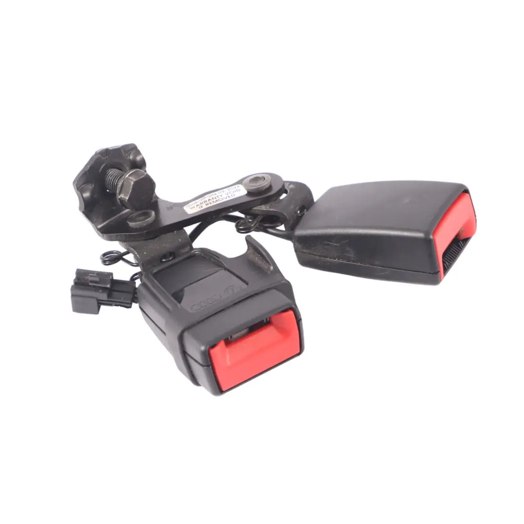 Centre Middle Safety Seat Belt Buckle Latch to Audi Q3 8U Rear with Part number 4G0857739A Audi Q3 8U Rear Centre Middle Safety Seat Belt Buckle Latch - SKU 4G0857739A - Part number 4G0857739A