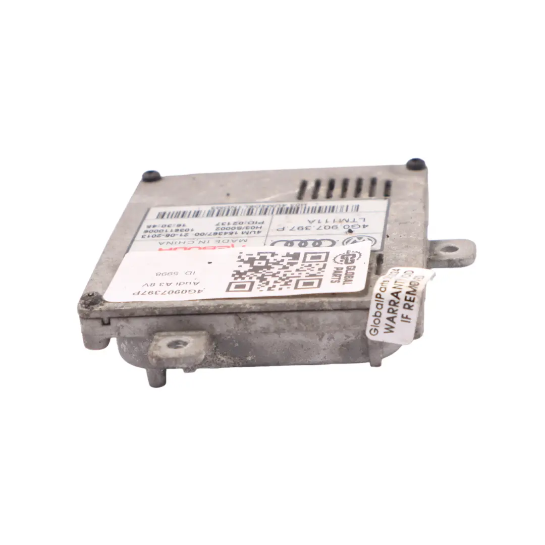 Headlight Lamp DRL Ballast Control Module Unit ECU Audi A3 8V Xenon - SKU 4G0907397P - Part number 4G0907397P