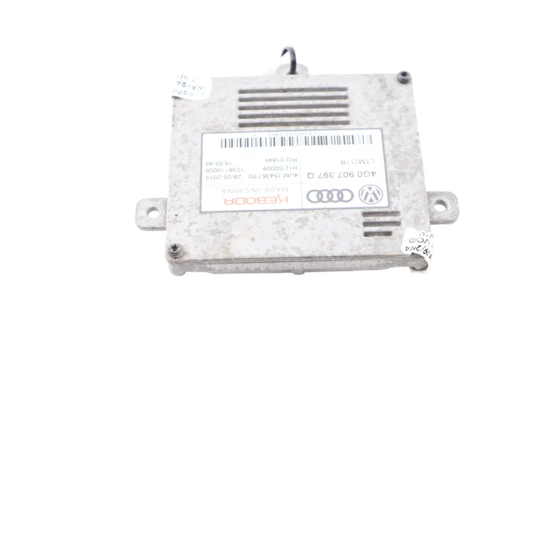 Audi Q3 8U Headlight Module Ballast Relay Control Unit LCM - SKU 4G0907397Q - Part number 4G0907397Q