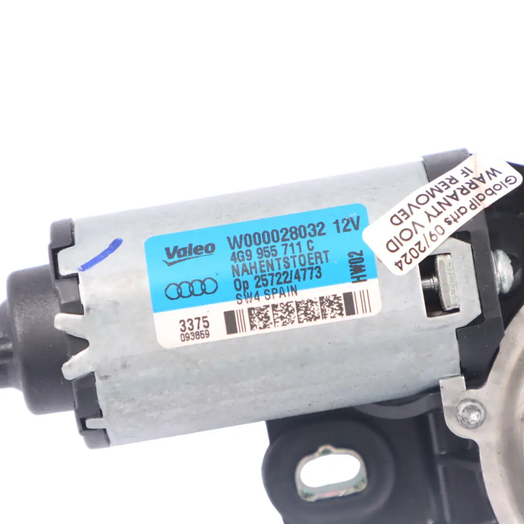 Audi Q3 8U Tailgate Boot Lid Rear Window Wiper Motor - SKU 4G9955711C - Part number 4G9955711C