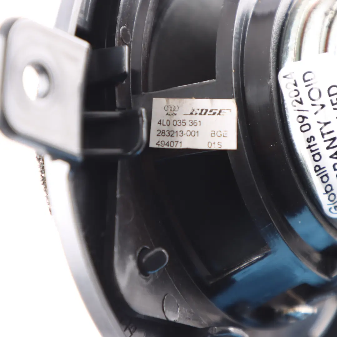 Bose Surround Speaker D-Pillar Left Right N/O/S to Audi Q7 4L with Part number 4L0035361 Audi Q7 4L Bose Surround Speaker D-Pillar Left Right N/O/S - SKU 4L0035361 - Part number 4L0035361