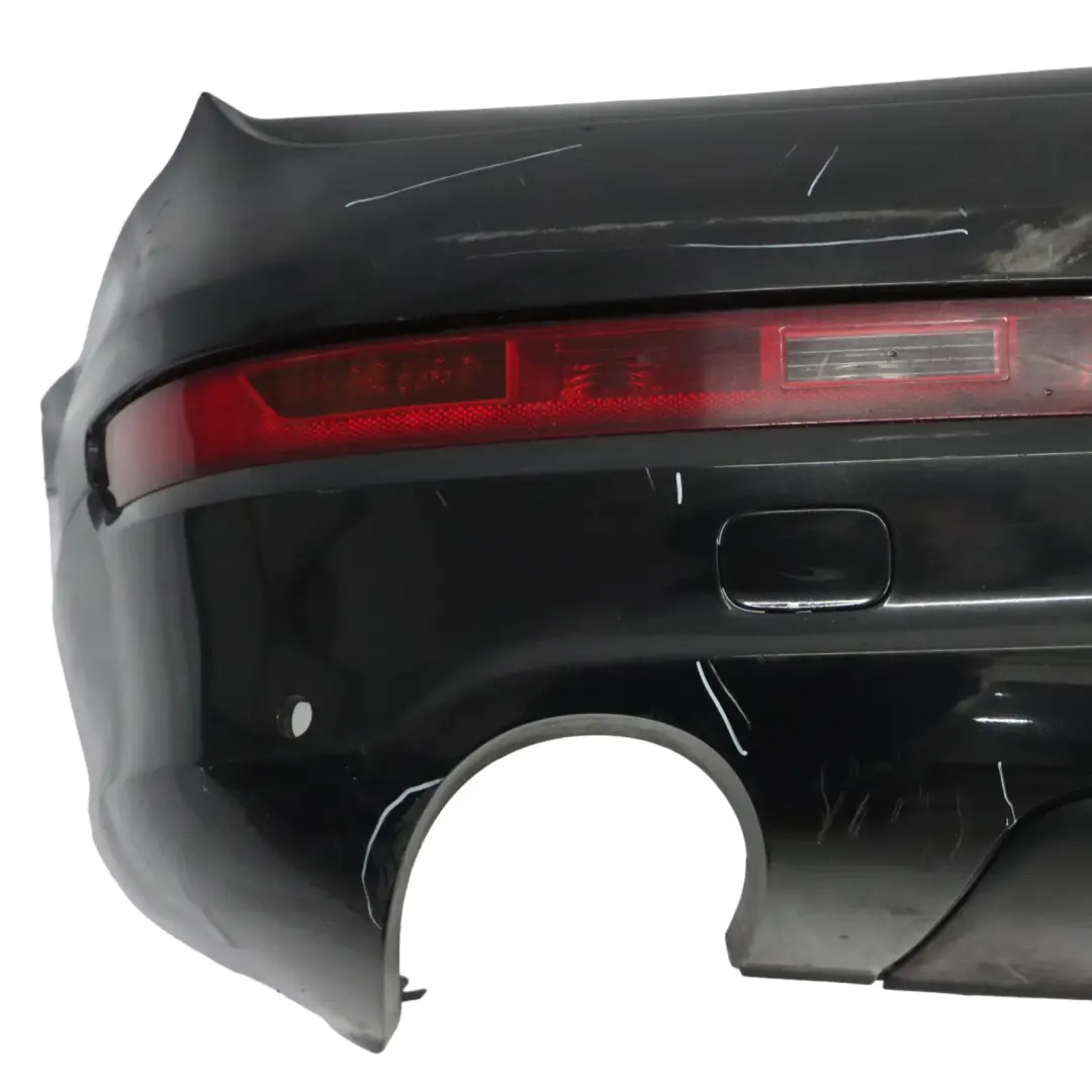 Bumper Trim Panel Covering Phantom Black - Z9Y to Audi Q7 4L Rear with Part number 4L0807303B Audi Q7 4L Rear Bumper Trim Panel Covering Phantom Black - Z9Y - SKU 4L0807303B-PHB1 - Part number 4L0807303B