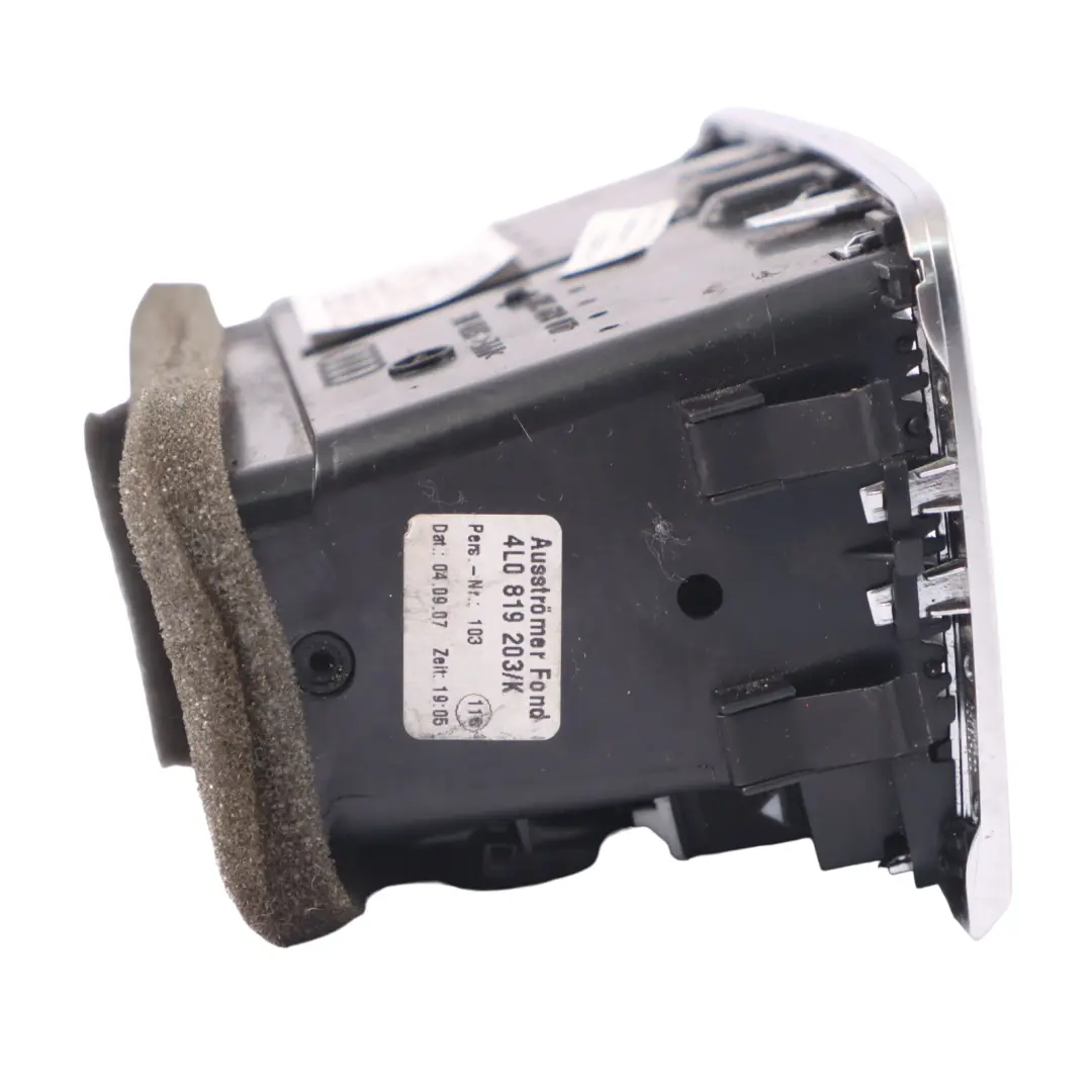 Audi Q7 4L Console centrale posteriore Griglia di aerazione Copertura - SKU 4L0819203K - Numero di parte 4L0819203K