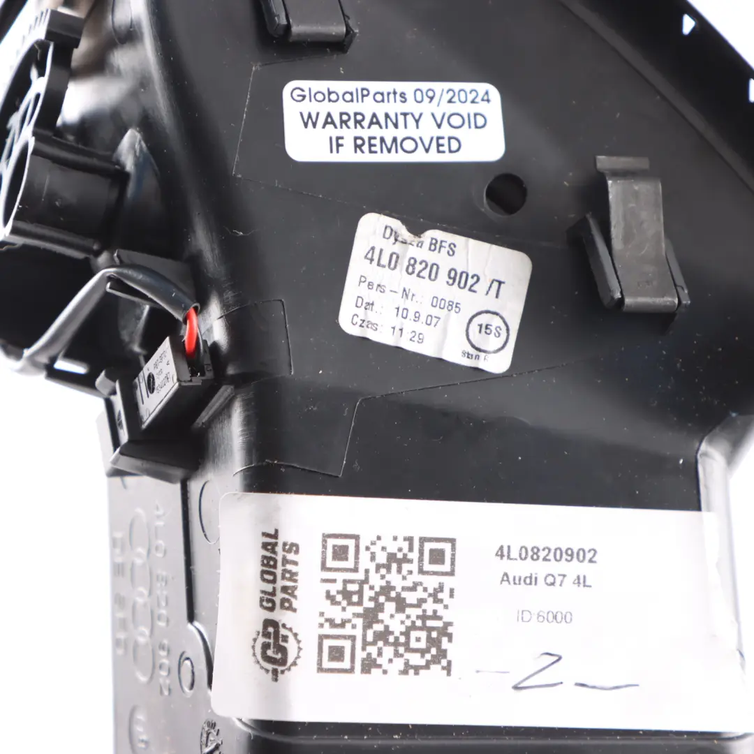 Audi Q7 4L Salpicadero Salida de Aire Derecha Rejilla Tobera Panel - SKU 4L0820902 - Número de pieza 4L0820902