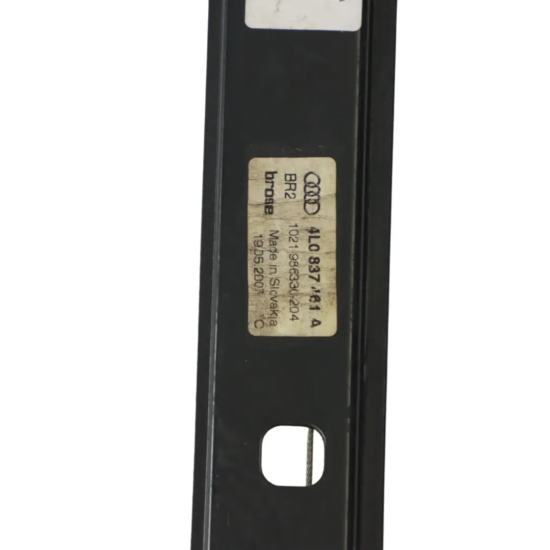 Régulateur Vitre Porte Avant Gauche pour Audi Q7 4L à propos du numéro de pièce 4L0837461A Audi Q7 4L Régulateur Vitre Porte Avant Gauche - SKU 4L0837461A - Numéro de pièce 4L0837461A