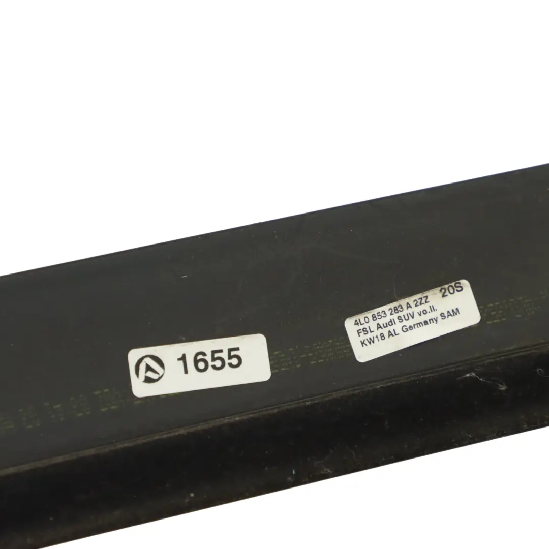 Audi Q7 4L Embellecedor Exterior Delantero Burlete Izquierdo 4L0853283A - SKU 4L0853283C - Número de pieza 4L0853283C